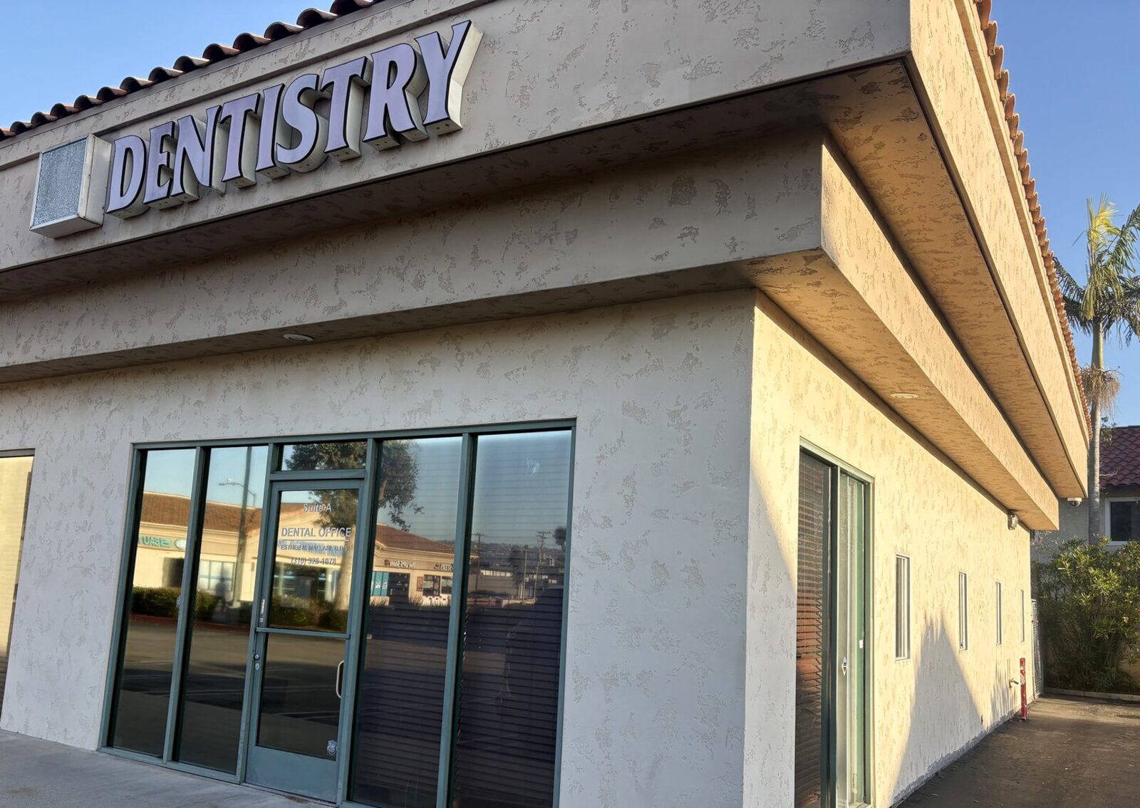 Exterior of Dental Care of Torrance on Crenshaw Boulevard